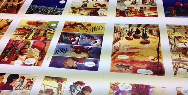 En attendant la sortie de Supers le 28 août, quelques photos de l’impression !